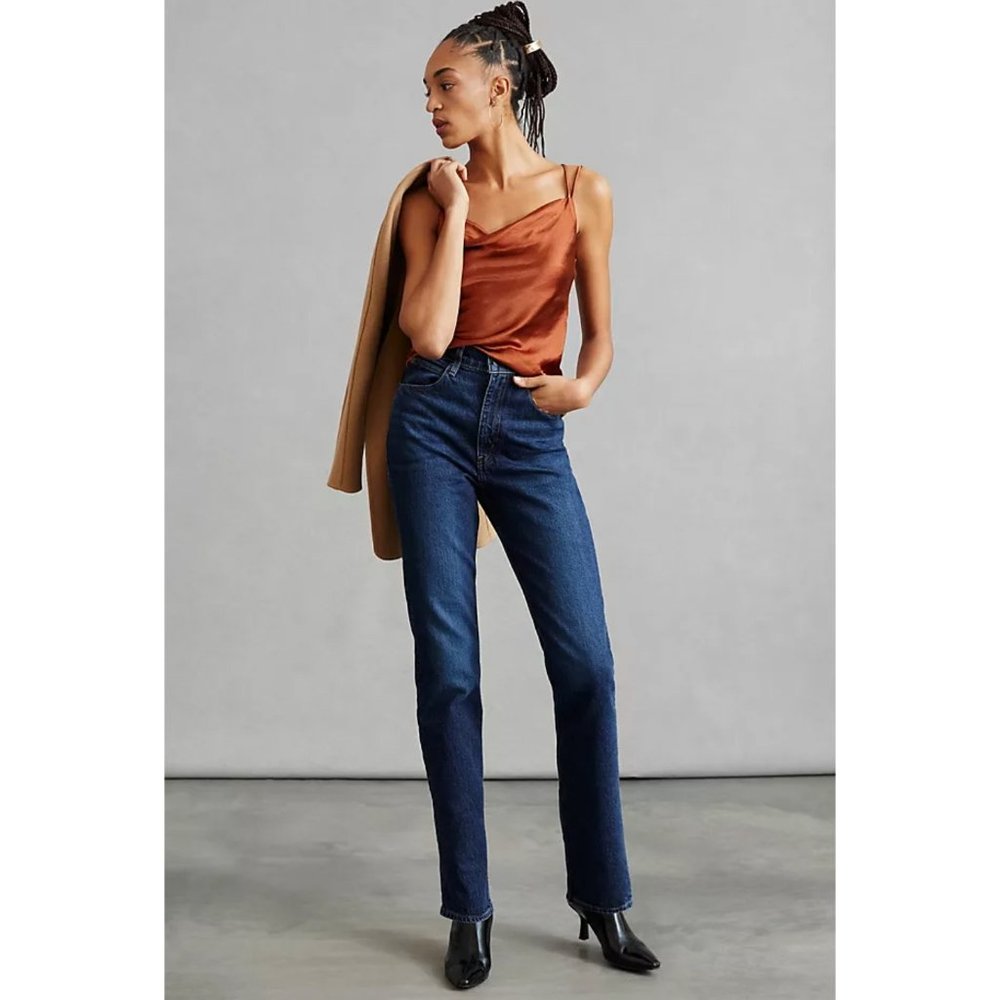 Levi's Women's Straight Leg Jeans - Dark Blue
